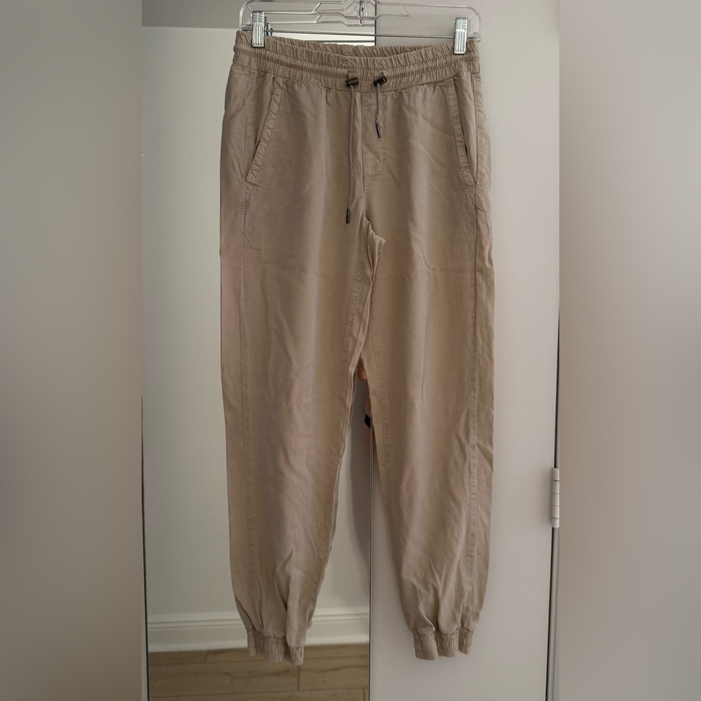 Zara women’s tan Jogger Pants